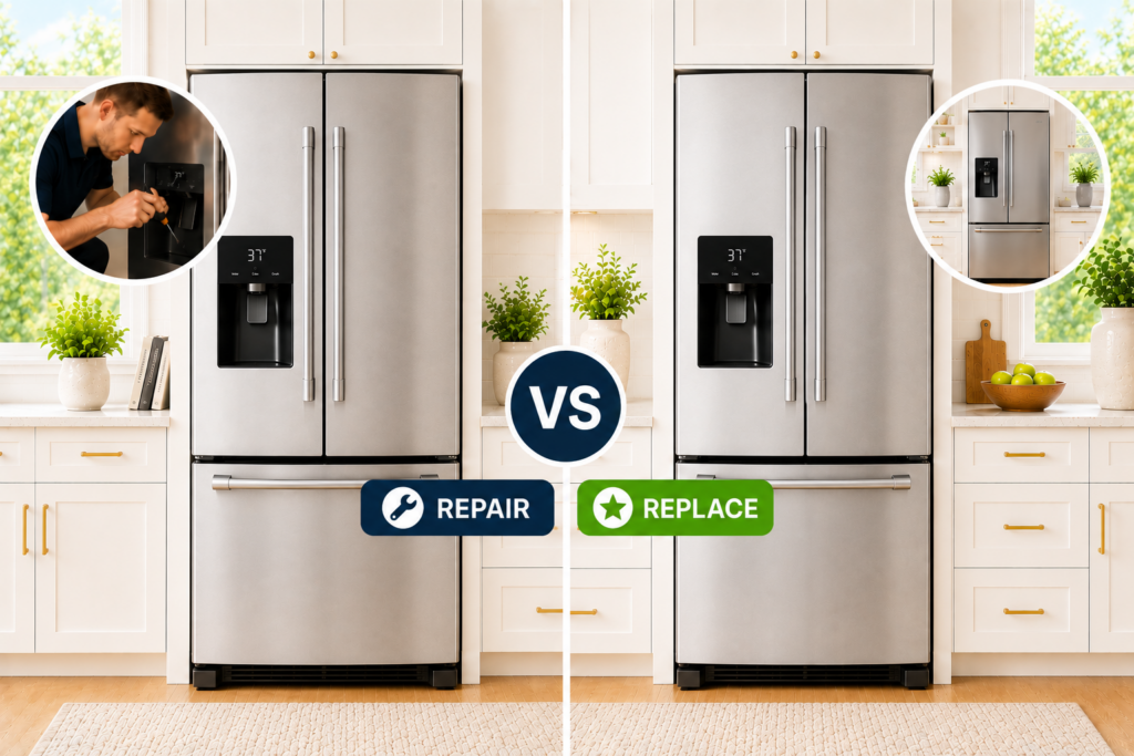 dacor refrigerator repair or replace