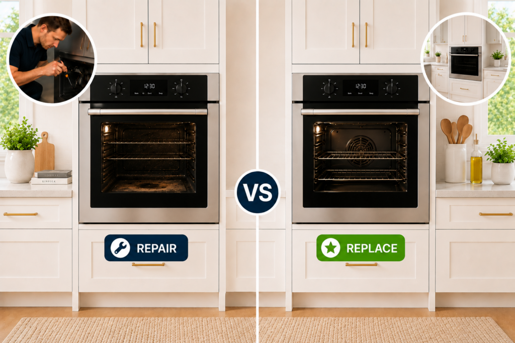 dacor oven repair or replace