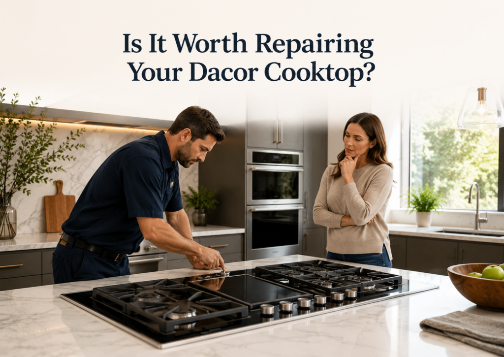 is it worth repairing dacor cooktop
