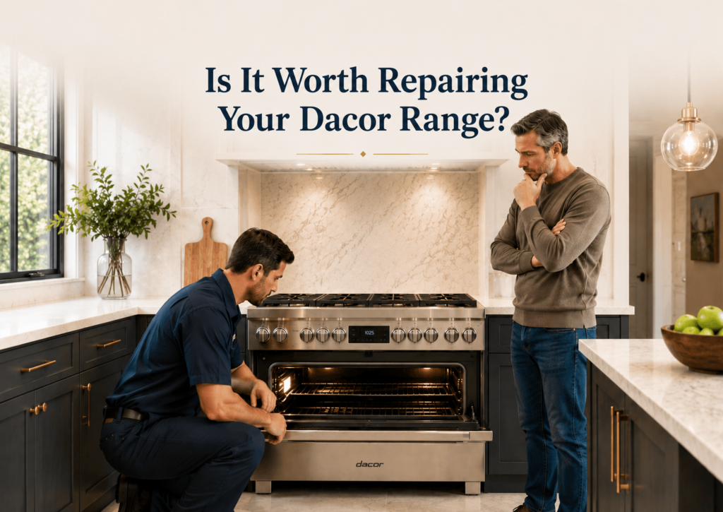 is it worth repairing dacor range