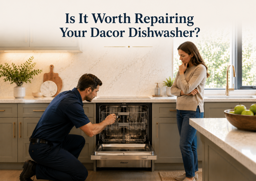 is it worth repairing dacor dishwasher
