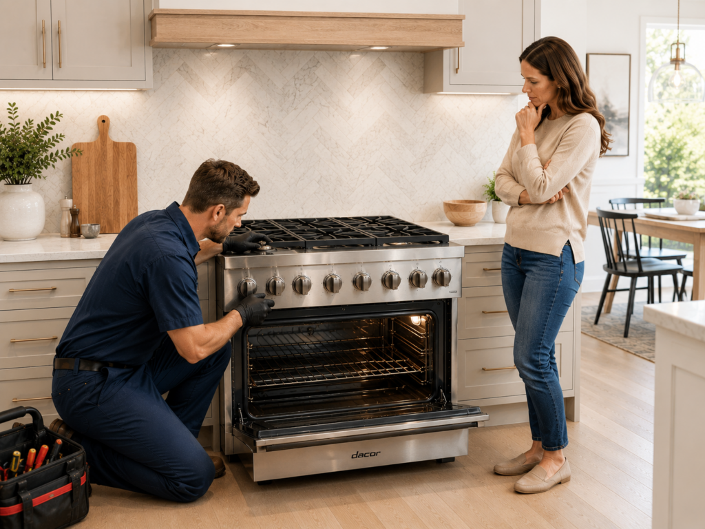 dacor range repair