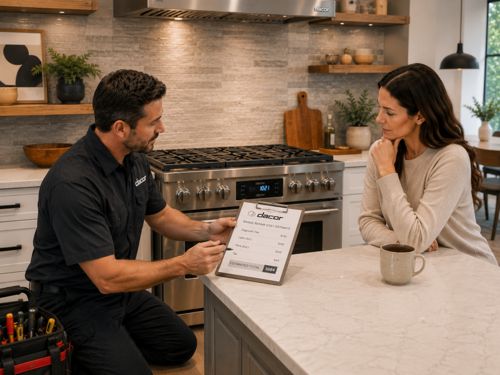 dacor oven repair cost