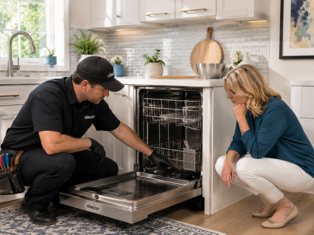 dacor dishwasher repair cost