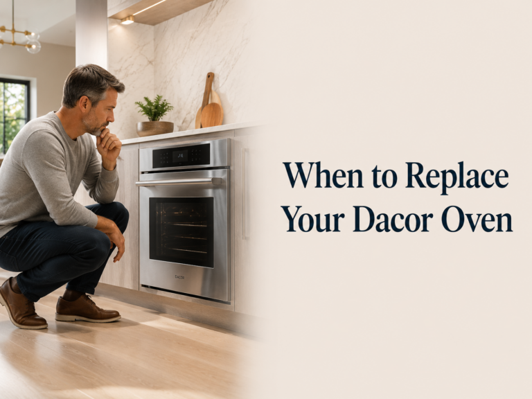 when to replace dacor oven