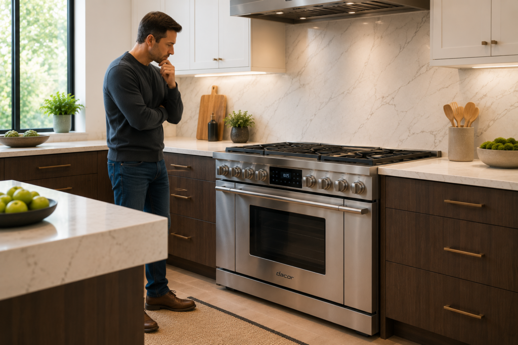 dacor range replacement over repair