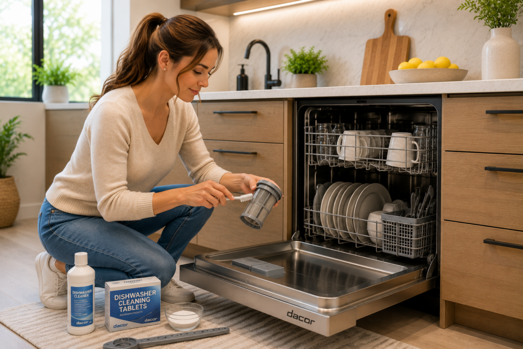 dacor dishwasher maintenance guide