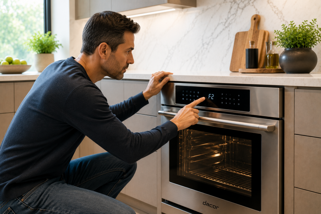 dacor oven error code